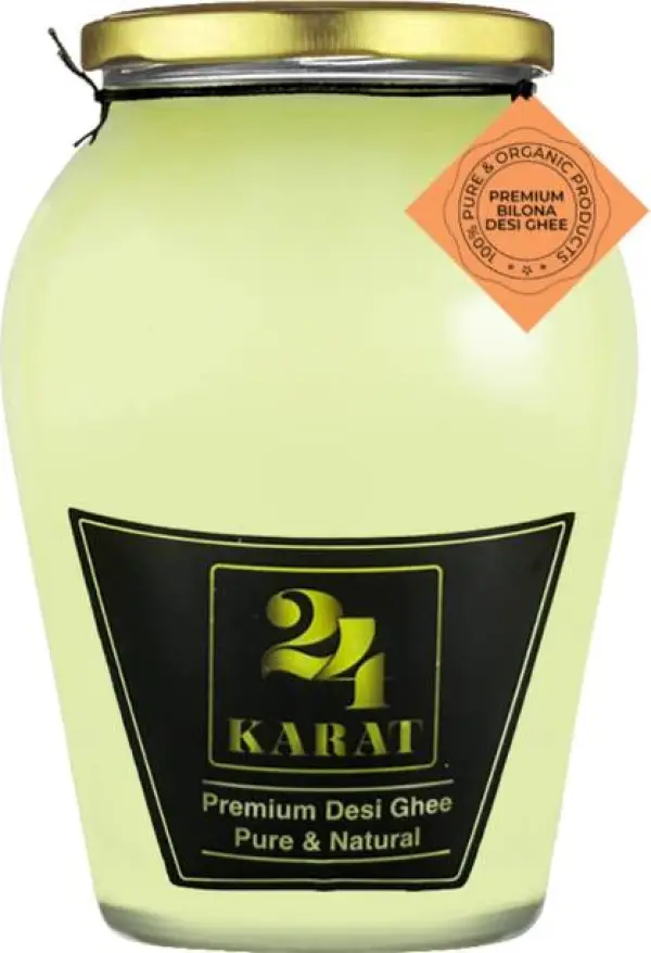 24 Karat A2 Desi Ghee 1L | 100% Pure & Natural | Rich i...