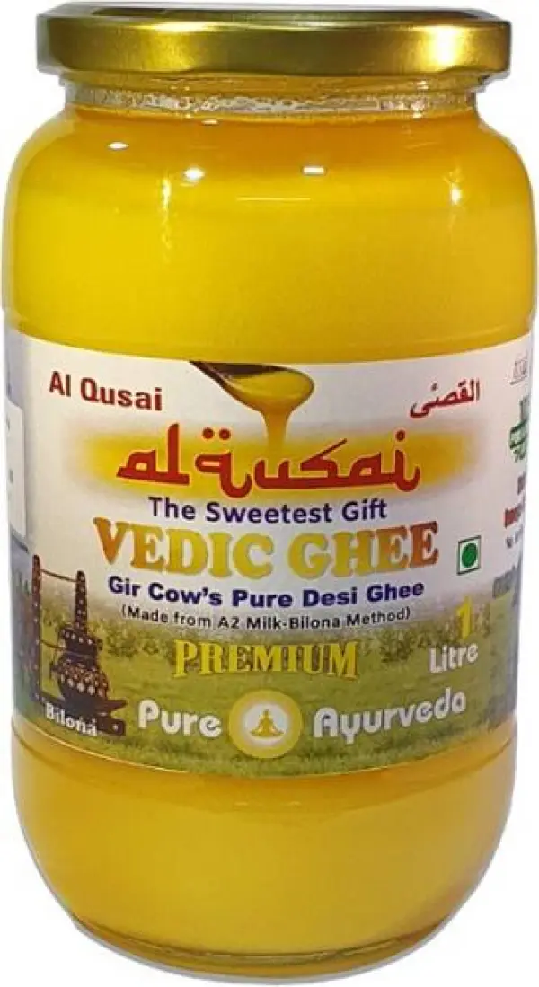 Al Qusai Ghee, Gir Cow's Pure Desi Ghee (Made From Orga...