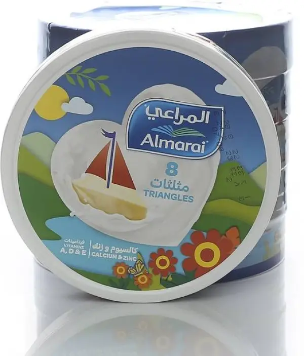 ALMARAI Triangles Cheese 8 Portions Box