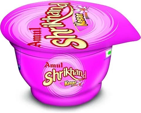 Amul Shrikhand Kesar Cup