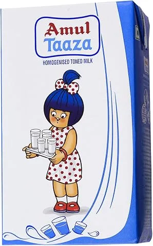 Amul Taaza Toned Milk Pack