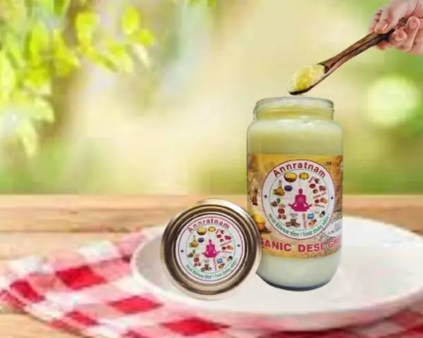 Annratnam Ghee "Enjoy the richness of Desi Ghee Mason J...