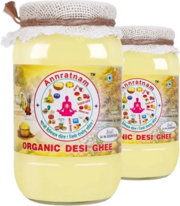 Annratnam Pure natural ghee Ghee Glass Bottle