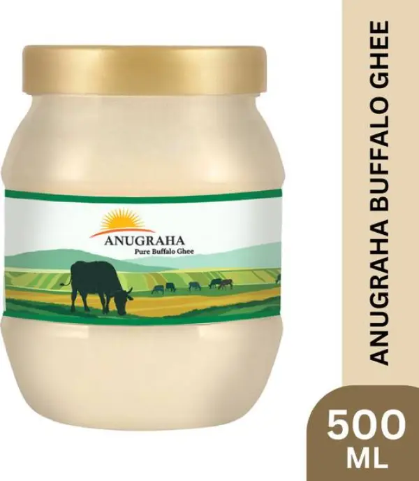 Anugraha Buffallo ghee Ghee Mason Jar