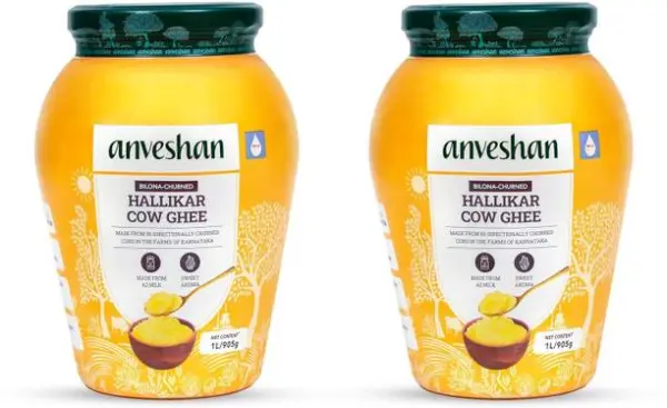 Anveshan A2 Ghee Made From Desi Cow Milk by Traditional...