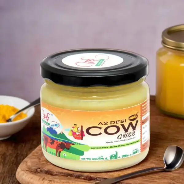 Arth Premium A2 Desi Cow Ghee – Pure, Organic, Hand-Chu...