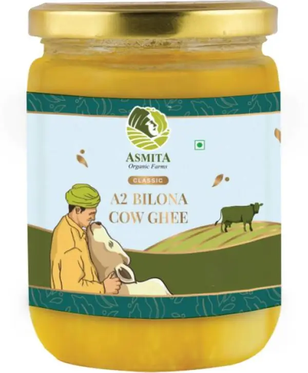 ASMITA ORGANIC FARMS Bilona Cow Ghee | Desi Ghee | Natu...
