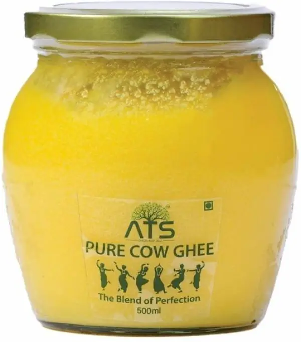 Ats Pure Cow Ghee 500 ml Bottle Without Preservatives &...