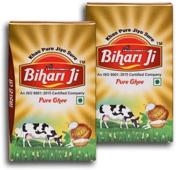 brij gwala Bihari ji Pure Desi Ghee - Desi Ghee with Ri...
