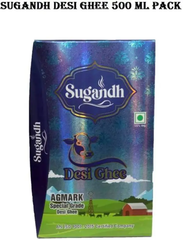 brij gwala sugandh 500ML TETRA PACK Ghee Tetrapack