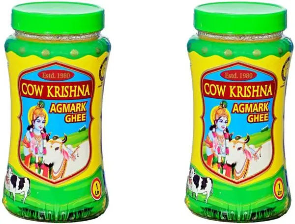 Cow Krishna Agmark Ghee -Pure and Natural Cow Ghee Ghee...