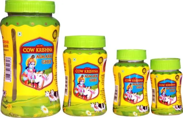 Cow Krishna Agmark Ghee-Pure Cow Ghee-Combo Pack( 500ml...