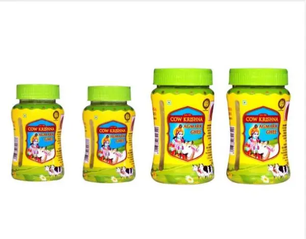 Cow Krishna Agmark Ghee-Pure Cow Ghee-Combo Pack(2*200m...