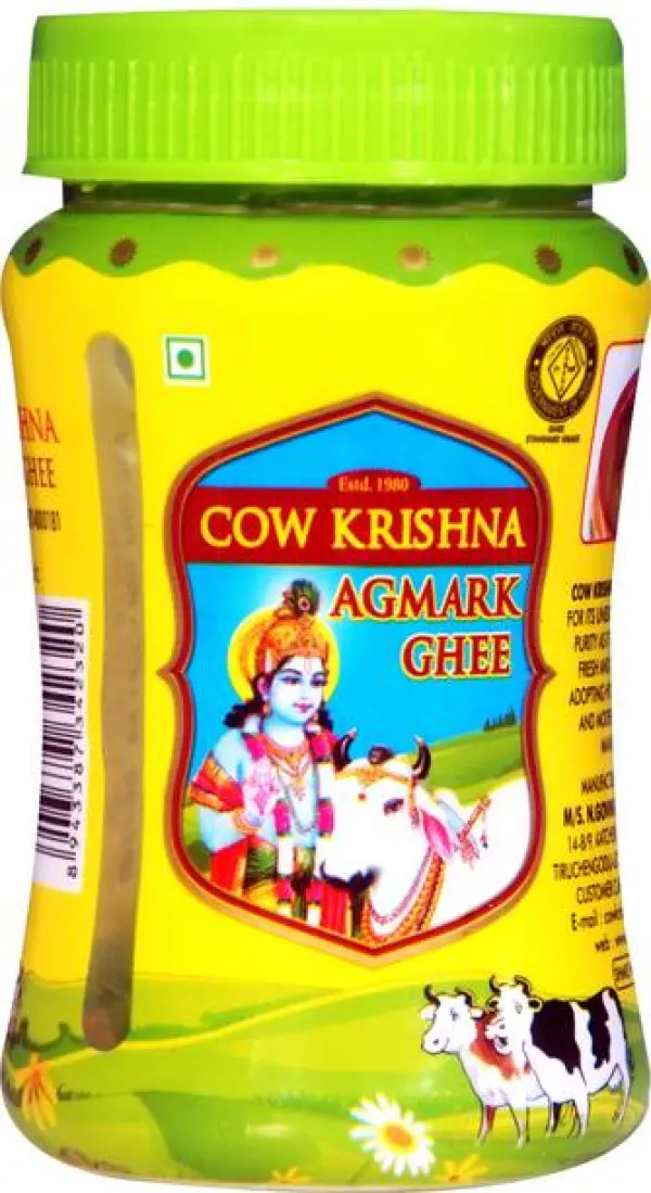 Cow Krishna Ghee_Pure Cow Ghee Plastic Bottle