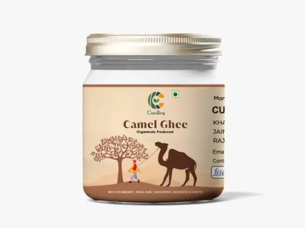 CURDLEY A2 Desi Camel Ghee | Supports Brain Health, Imm...