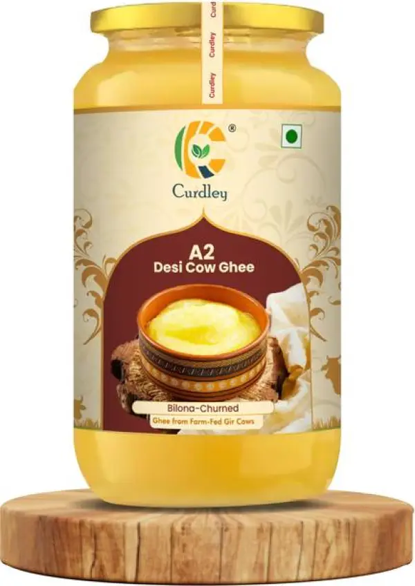 CURDLEY A2 Desi Pure Handmade Cow Ghee | Bilona Method ...