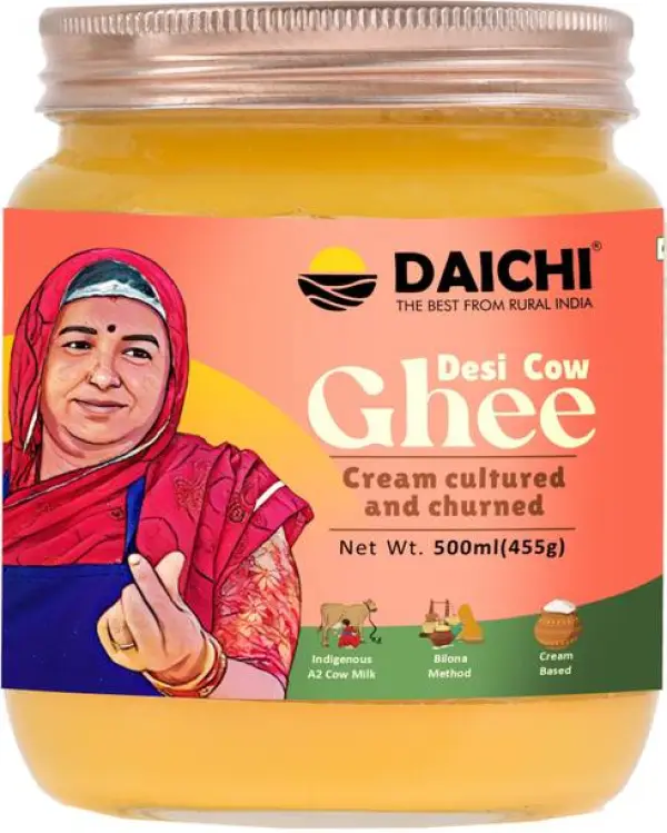 DAICHI Desi Cow Ghee | Pure, Natural, and Healthy| A2 C...