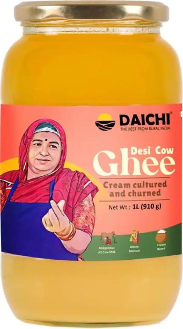 DAICHI Desi Cow Ghee | Pure, Natural, and Healthy, Indi...