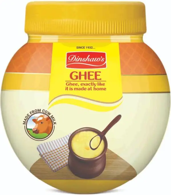 Dinshaw's Cow Ghee Jar Ghee Plastic Bottle