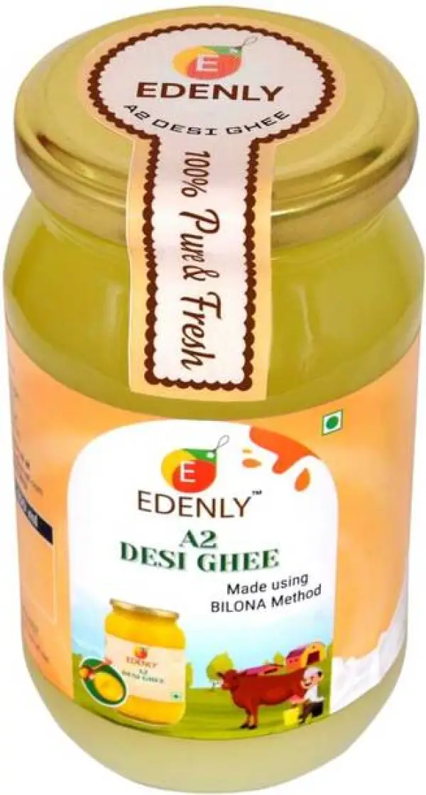 E EDENLY 100% Pure & Natural Desi Ghee –Traditional Bil...