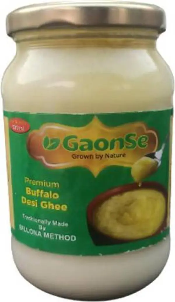 Gaonse PREMIUM BUFFALO GHEE Ghee Glass Bottle