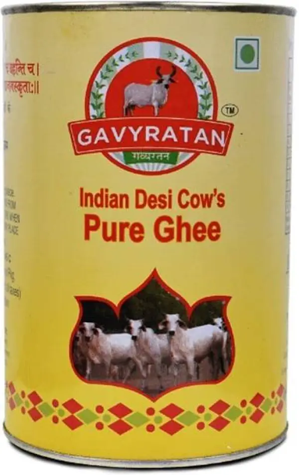 gavyratan Pure A2 Organic Ghee Desi Cow Ghee Handmade10...