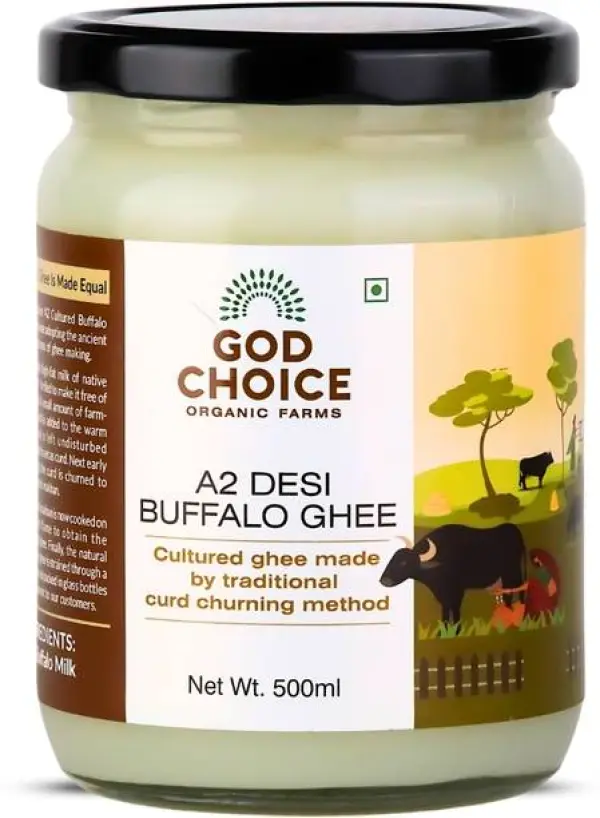 God Choice Organic Farms Pure & Organic A2 Desi Buffalo...