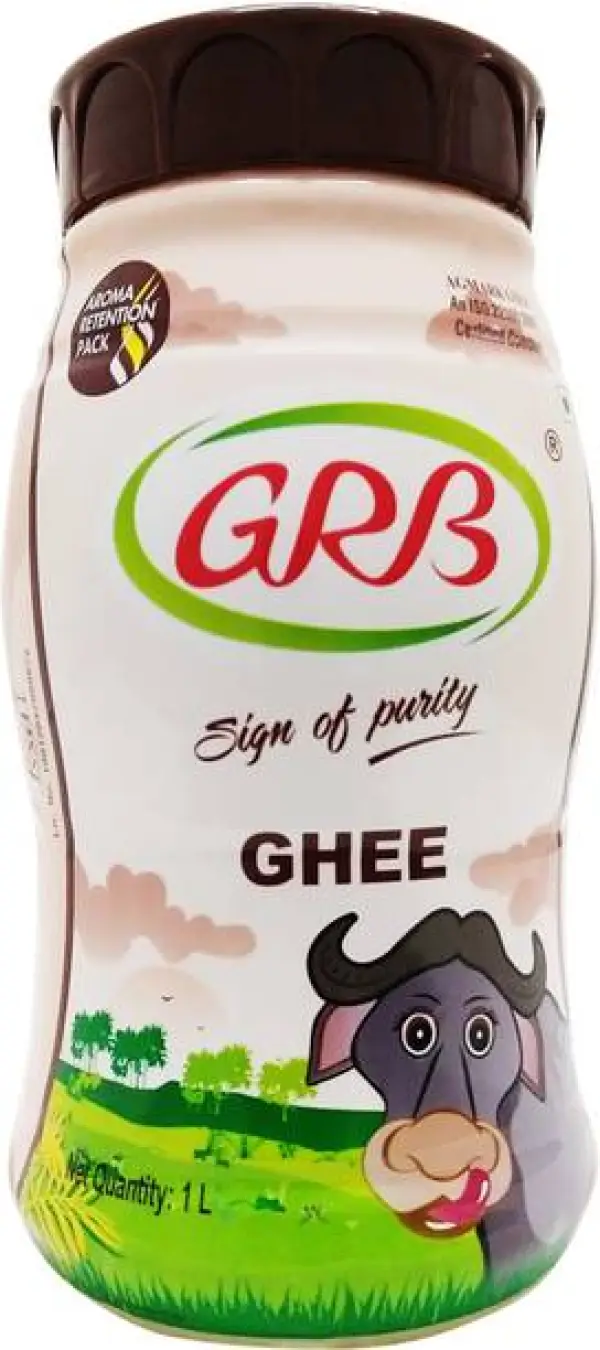 GRB Buffalo Ghee Plastic Bottle