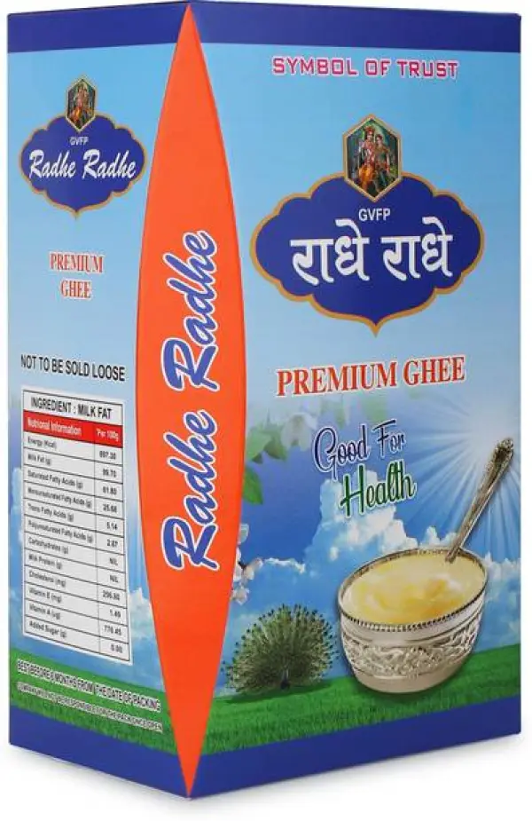 GVFP.RADHE RADHE GVFP.RADHERADHE PREMIUM GHEE 1 LITER T...