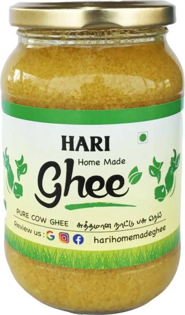 Hari Ghee | Pure Desi Cow Ghee Glass Bottle