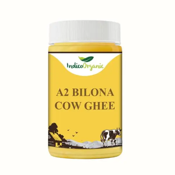 Indico Organic A2 Bilona Desi Cow Ghee : Made Using Nat...