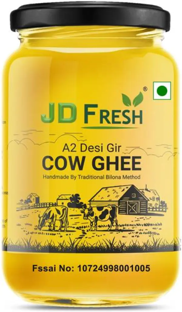 JD FRESH A2 Gir Cow Ghee 1Litre/Pure Cow Ghee/Pure and ...