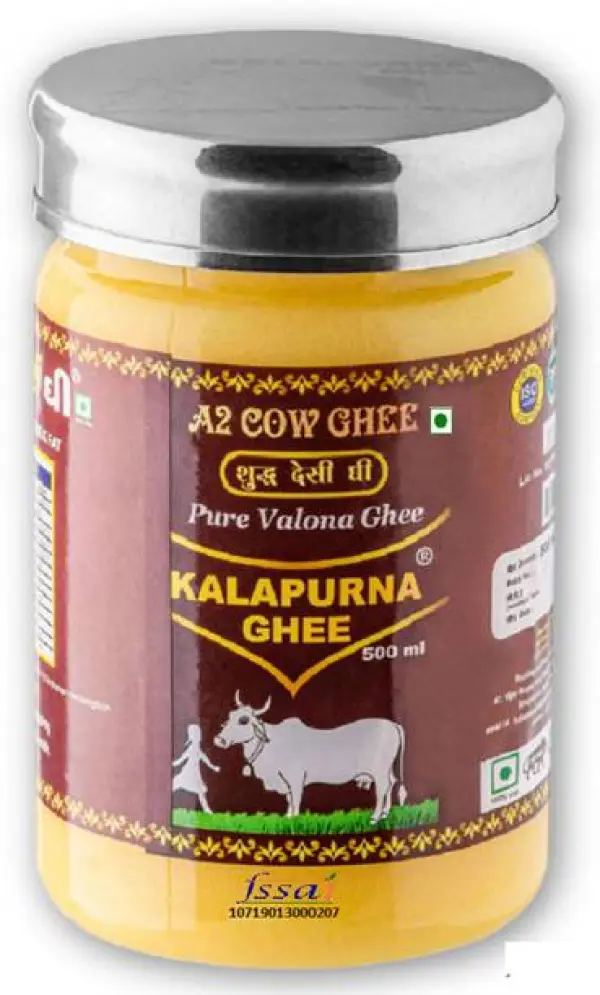 kalapurna ghee Bilona A2 Desi Cow Ghee Curd-Churned For...