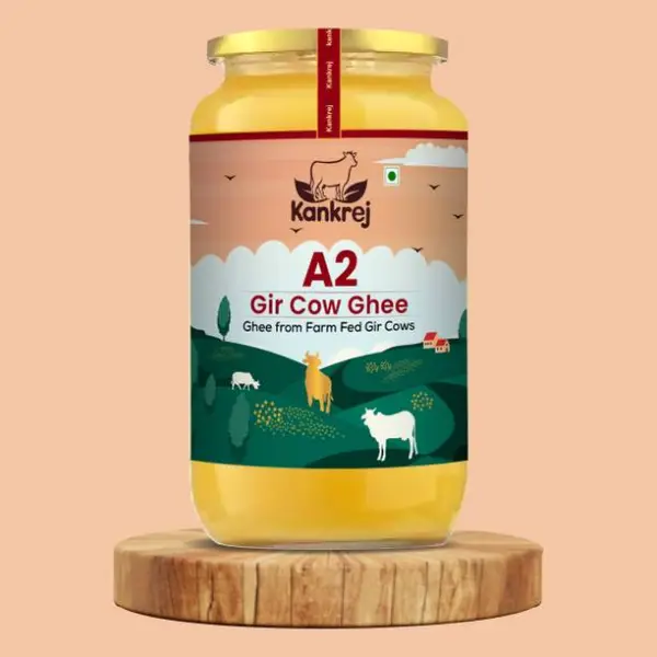 kankrej A2 Desi Gir Cow Ghee | Desi Cow Ghee | Vedic Bi...