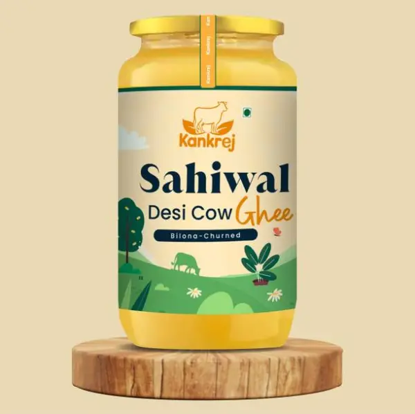 kankrej Sahiwal A2 Desi Cow Ghee | Boosts Digestion, He...