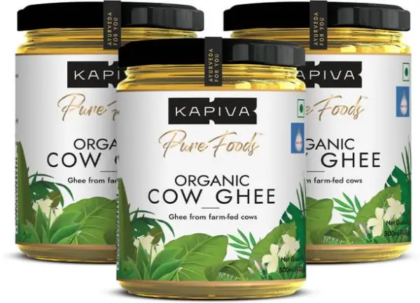 Kapiva Organic Ghee - Good Fats for Healthy Heart - Ket...