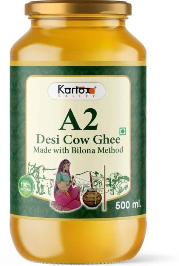 Kartox Valley A2 Desi Cow Ghee | 100% Natural & Pure | ...