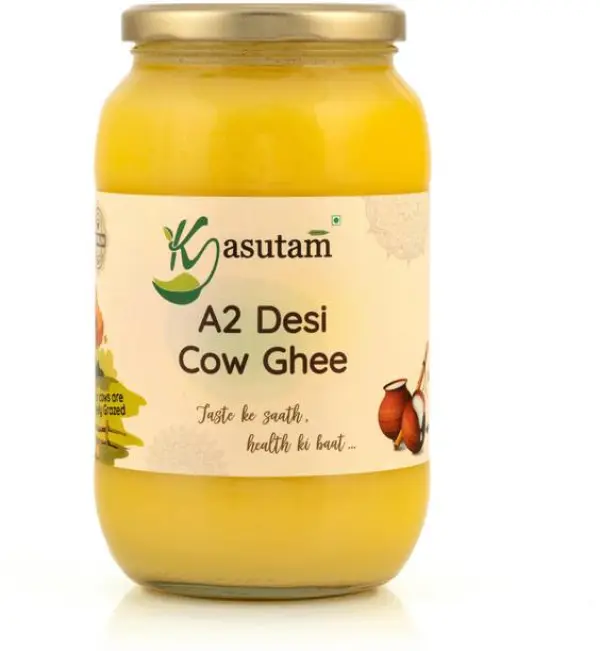 Kasutam A2 Desi Cow Bilona Ghee, Made By Traditional Ve...