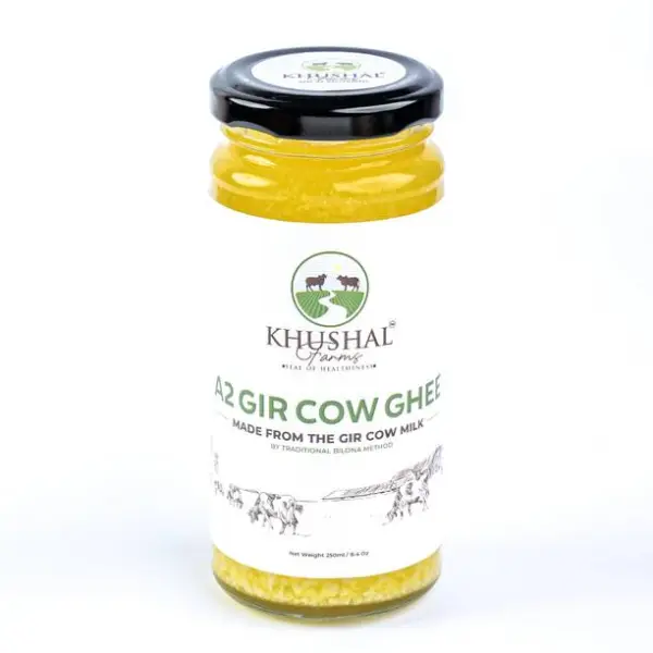 Khushal Farms Pure&Natural A2 Gir Cow Ghee | Traditiona...