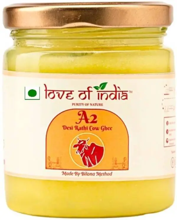 Love Of India Desi Vedic Rathi Cow Ghee made by Bilona ...