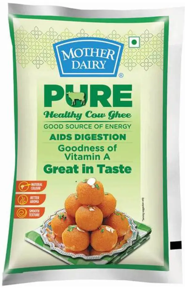 MOTHER DAIRY COW GHEE Carton