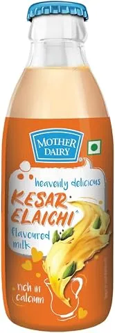Mother Dairy Flavoured Milk Kesar Elaichi