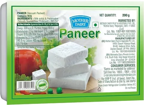 Mother Dairy Fresh Paneer Pack