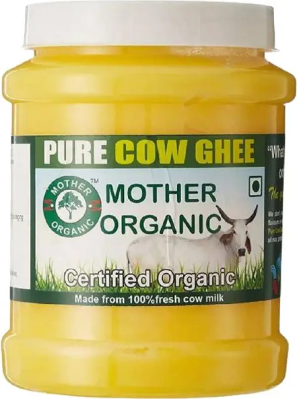 Mother Organic Cow Ghee 500 gm (pack of 1) Box