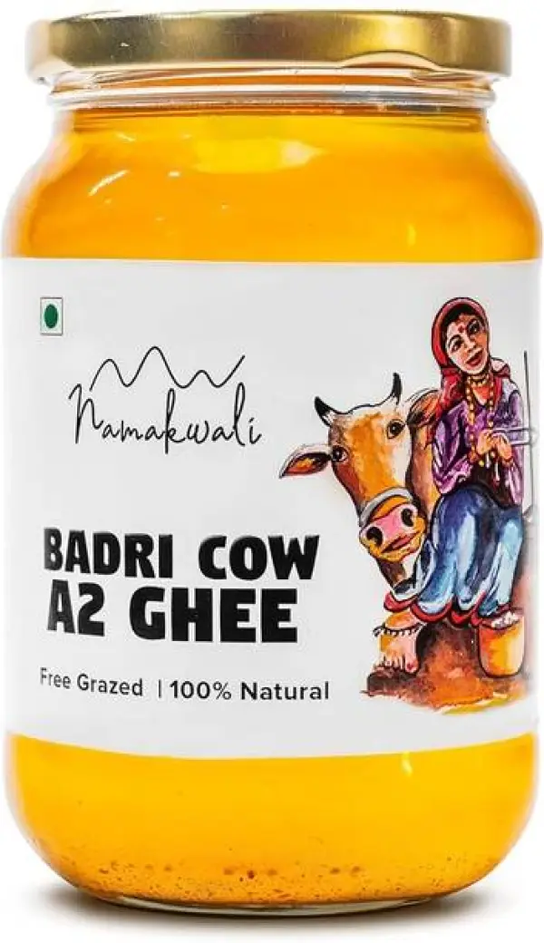Namakwali A2 Badri Cow Ghee, Glass Bottle, Bilona Metho...