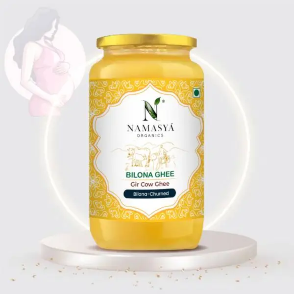 NAMASYA ORGANICS A2 Desi Gir Cow Ghee for Expectant Mot...