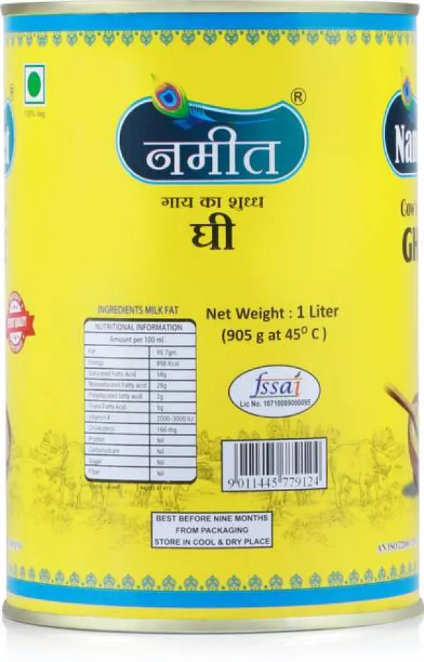 Nameet Desi Cow Ghee – A Blend of Purity and Tradition-...