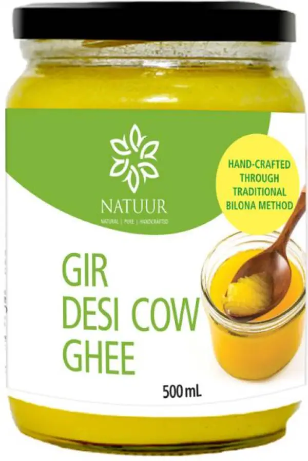 NATUUR Desi Gir Cow Ghee Pure & Natural Hand Made by Tr...