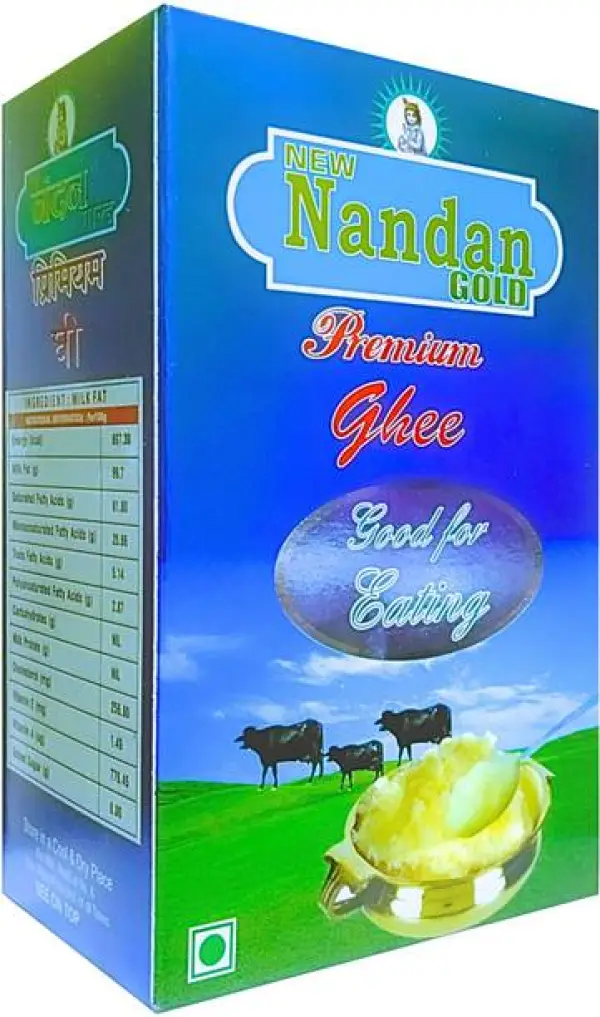 NEW NANDAN GOLD Pure Cow Ghee | Pure Desi Natural Cow G...