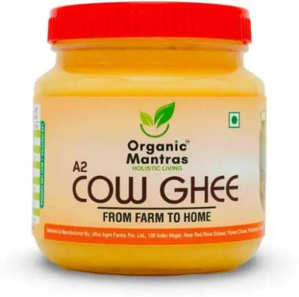 Organic Mantras A2 Desi Cow Bilona Ghee, Made By Tradit...